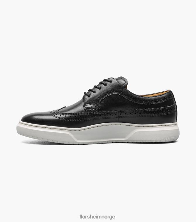 nei Florsheim menn fottøy premier sneaker med vingetip svart 08PX62109