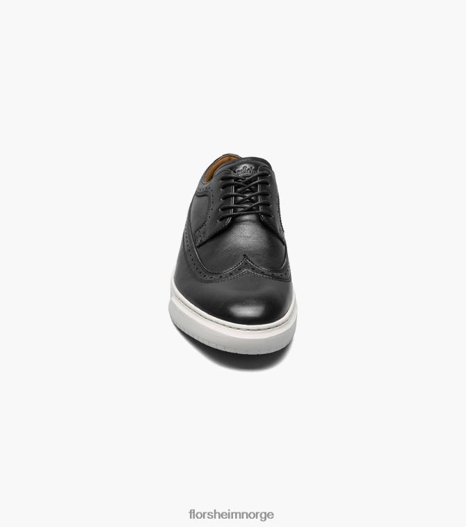 nei Florsheim menn fottøy premier sneaker med vingetip svart 08PX62109