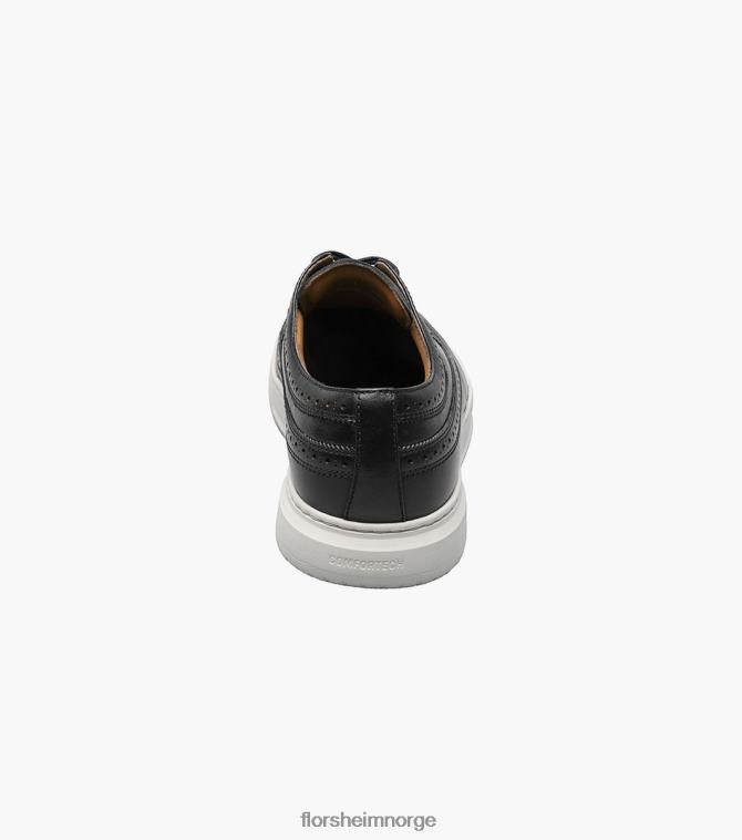 nei Florsheim menn fottøy premier sneaker med vingetip svart 08PX62109