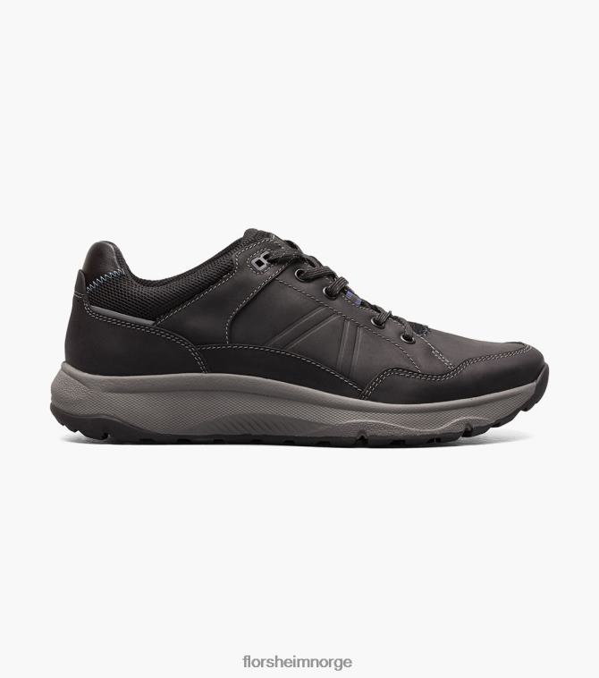 nei Florsheim menn fottøy tread lite 1 moc toe snøresko svart ch 08PX62308