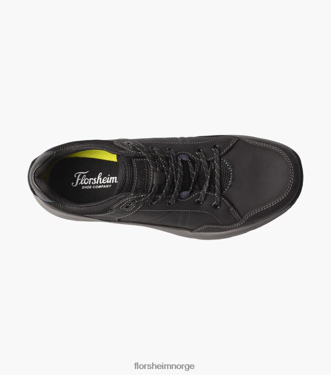 nei Florsheim menn fottøy tread lite 1 moc toe snøresko svart ch 08PX62308