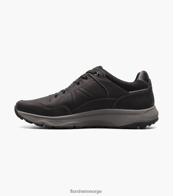 nei Florsheim menn fottøy tread lite 1 moc toe snøresko svart ch 08PX62308