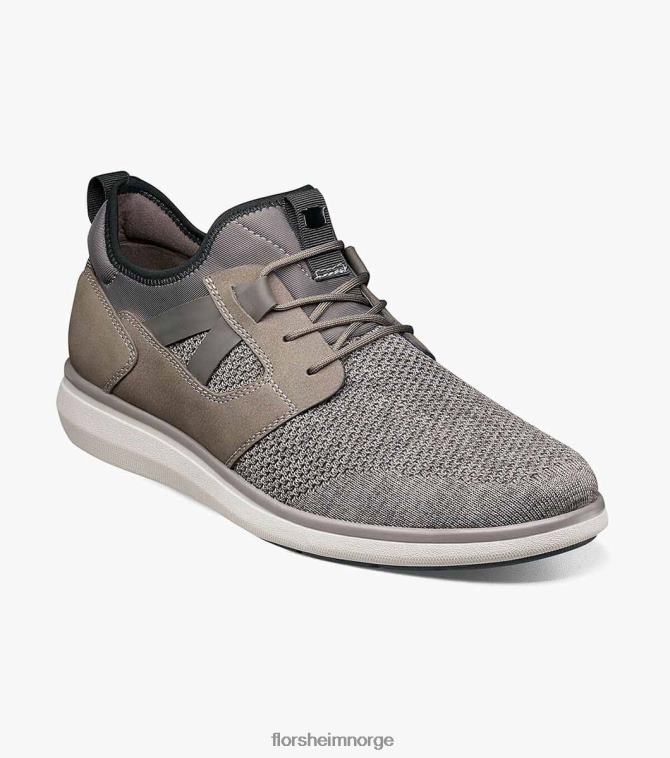 nei Florsheim menn fottøy venture strikket ren sneaker med snøring grå 08PX62349