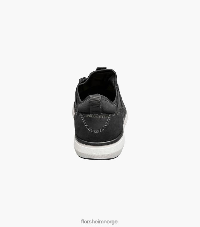 nei Florsheim menn fottøy venture strikket ren sneaker med snøring svart 08PX62351