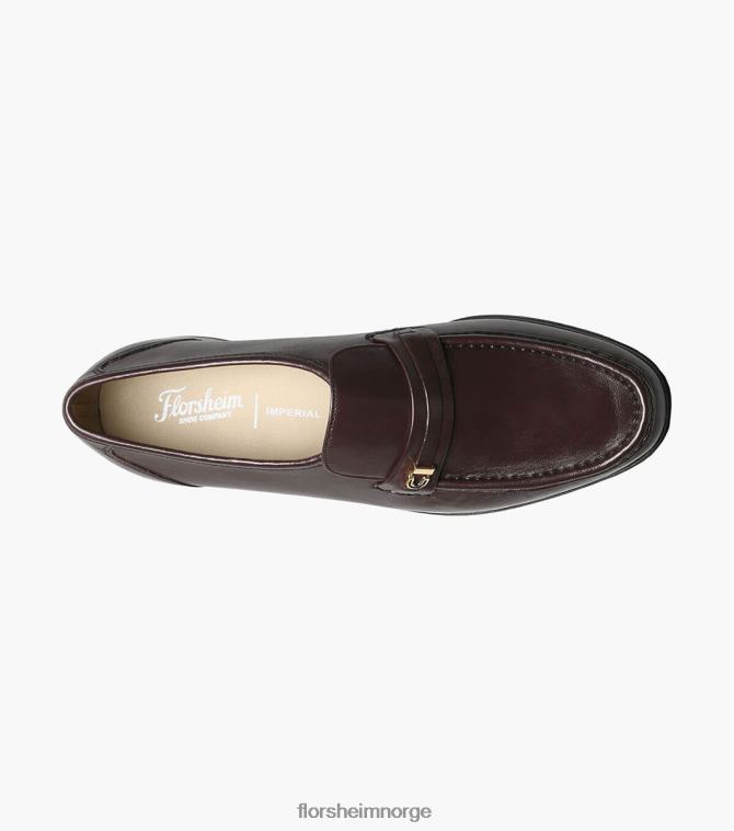 nei Florsheim menn fottøy como moc toe bit loafer brun 08PX62230