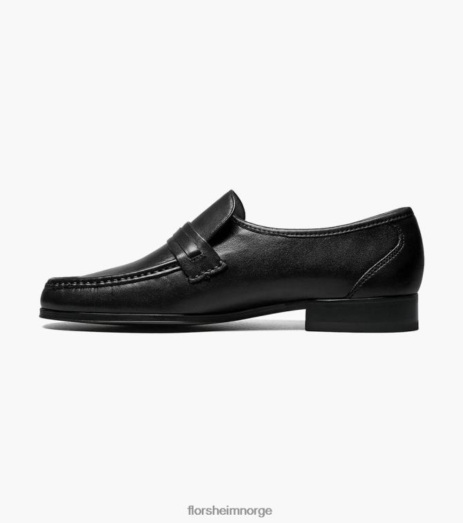nei Florsheim menn fottøy como moc toe bit loafer svart 08PX62229
