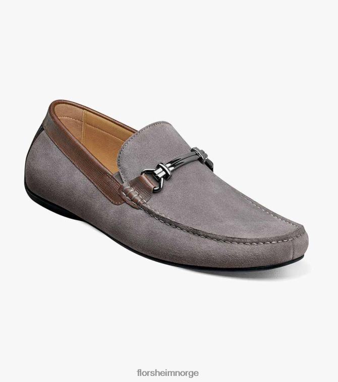 nei Florsheim menn fottøy dubino moc toe bit loafer grå multi 08PX62268