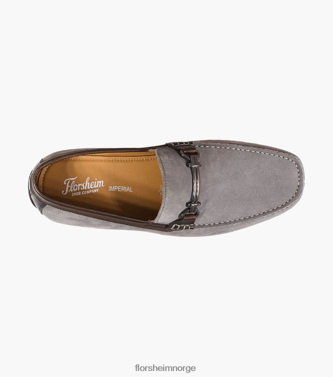 nei Florsheim menn fottøy dubino moc toe bit loafer grå multi 08PX62268
