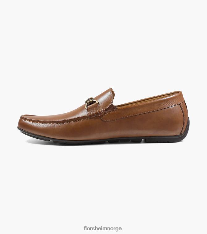 nei Florsheim menn fottøy dubino moc toe bit loafer konjakk 08PX62267