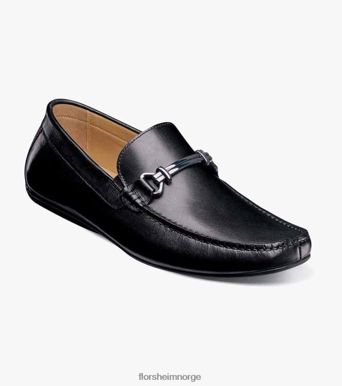 nei Florsheim menn fottøy dubino moc toe bit loafer svart 08PX62270