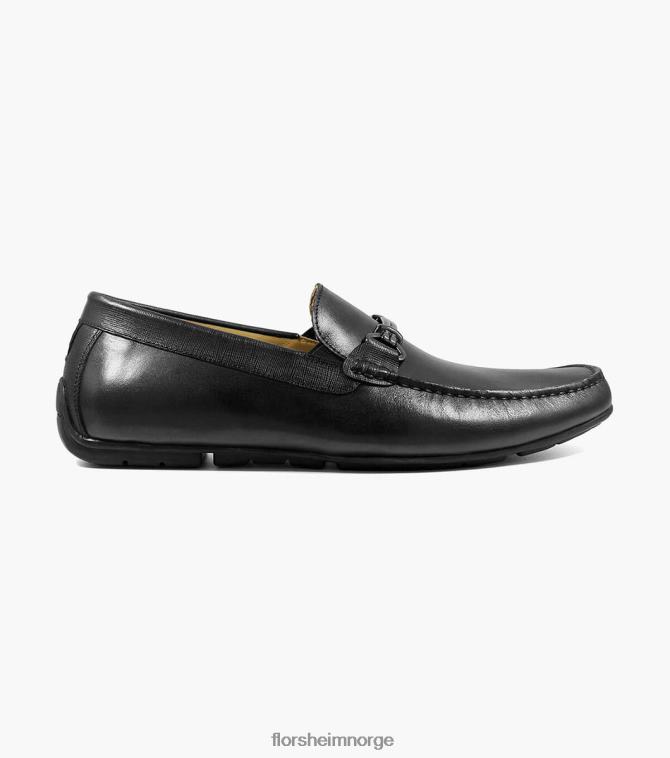 nei Florsheim menn fottøy dubino moc toe bit loafer svart 08PX62270