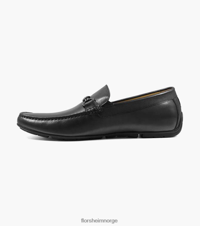 nei Florsheim menn fottøy dubino moc toe bit loafer svart 08PX62270