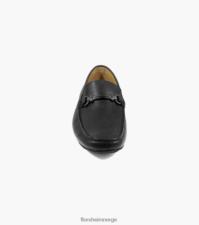 nei Florsheim menn fottøy dubino moc toe bit loafer svart 08PX62270