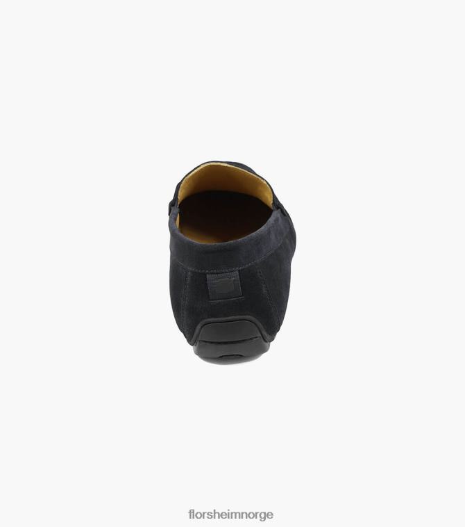 nei Florsheim menn fottøy dubino moc toe bit loafer svart semsket skinn 08PX62272