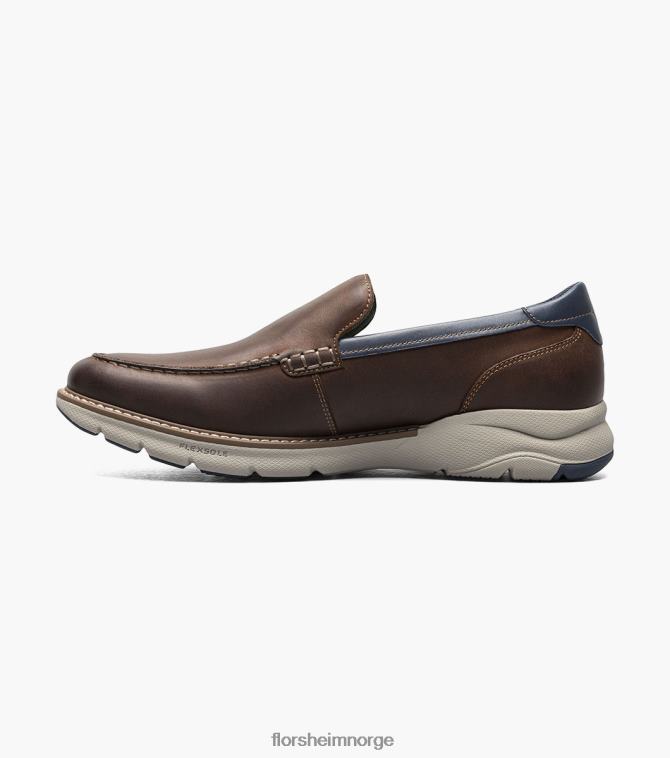 nei Florsheim menn fottøy frenzi moc toe venetiansk loafer brun lm 08PX6246