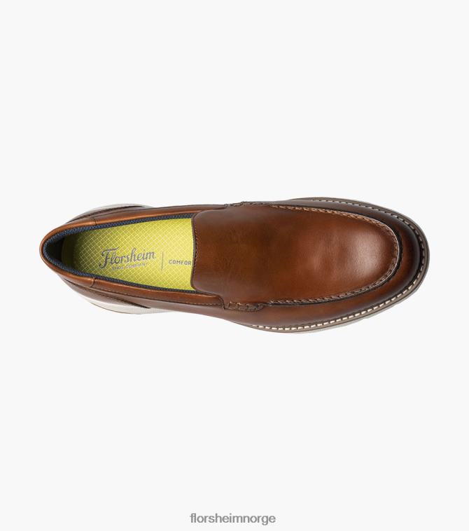 nei Florsheim menn fottøy frenzi moc toe venetiansk loafer konjakk 08PX6248
