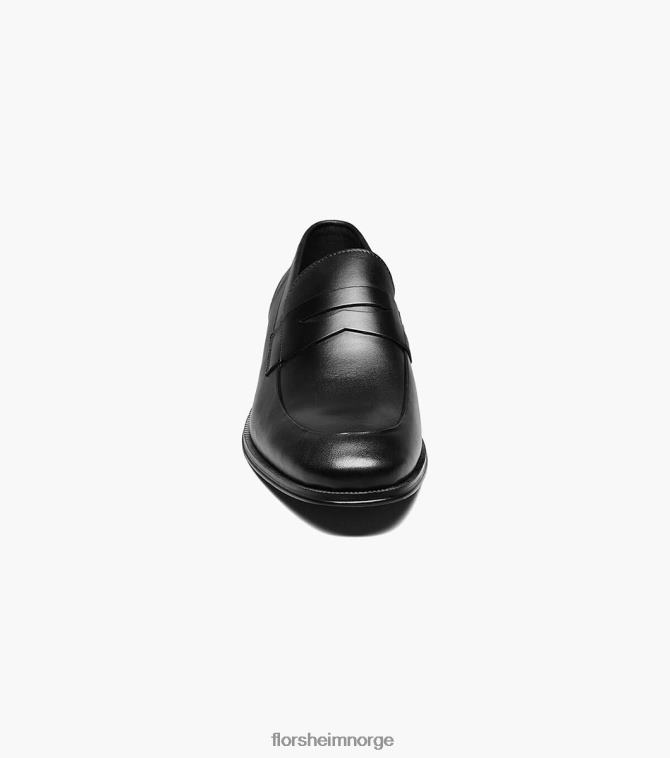 nei Florsheim menn fottøy jetson moc toe penny loafer svart 08PX62213