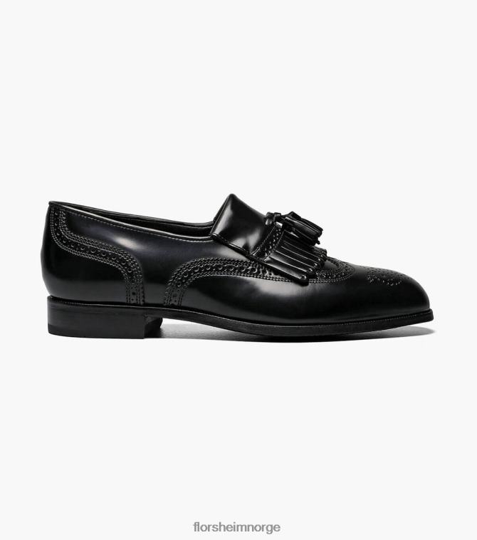 nei Florsheim menn fottøy lexington wingtip loafer svart 08PX62167