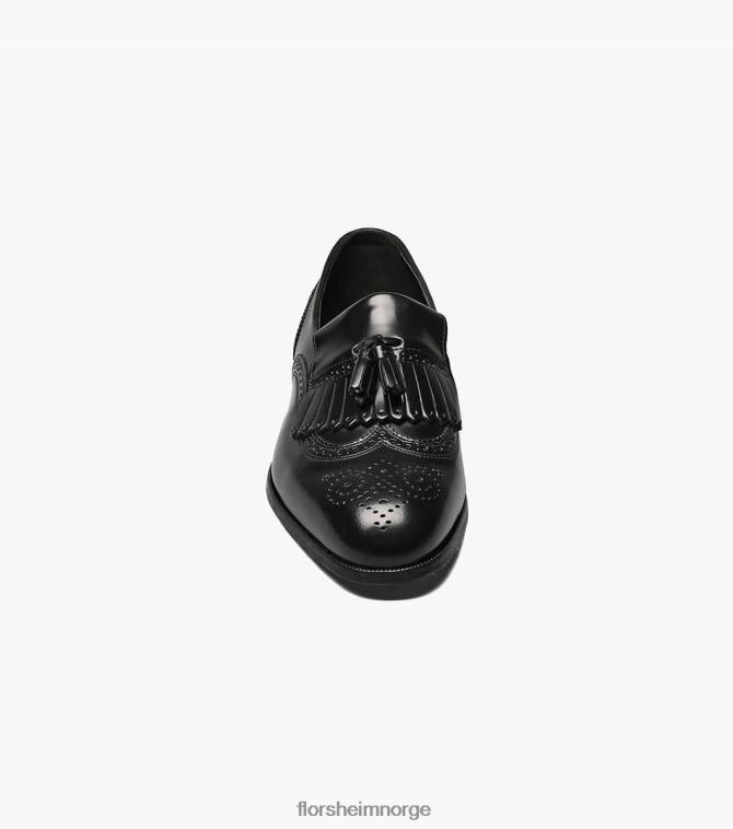nei Florsheim menn fottøy lexington wingtip loafer svart 08PX62167