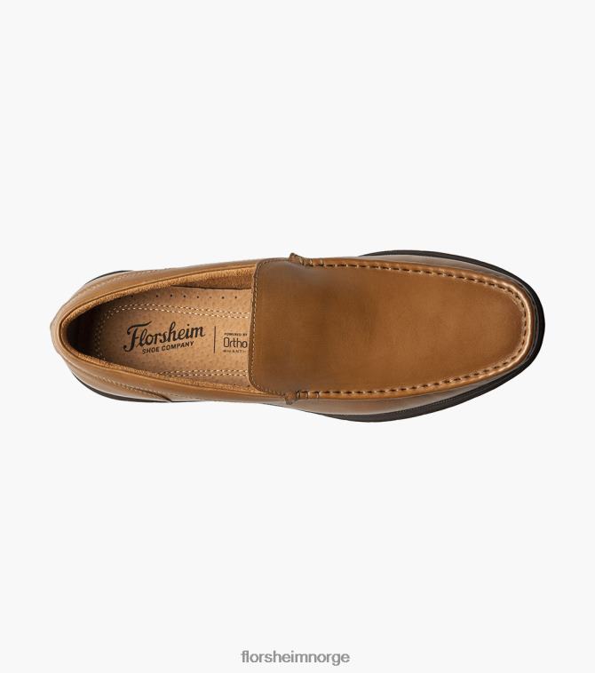 nei Florsheim menn fottøy montigo moc toe venetiansk loafer konjakk 08PX62104