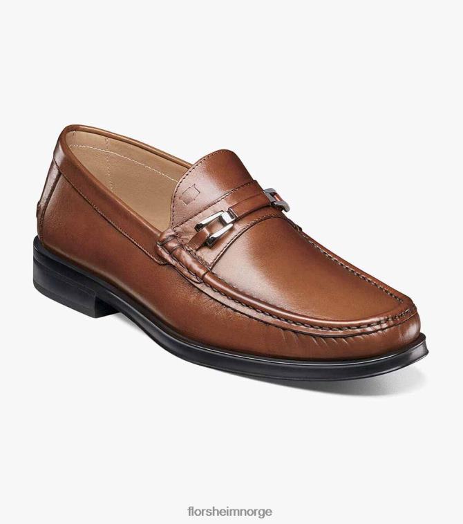nei Florsheim menn fottøy palace moc toe bit loafer tan 08PX62273