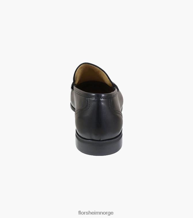 nei Florsheim menn fottøy puente moc toe penny loafer svart 08PX62277