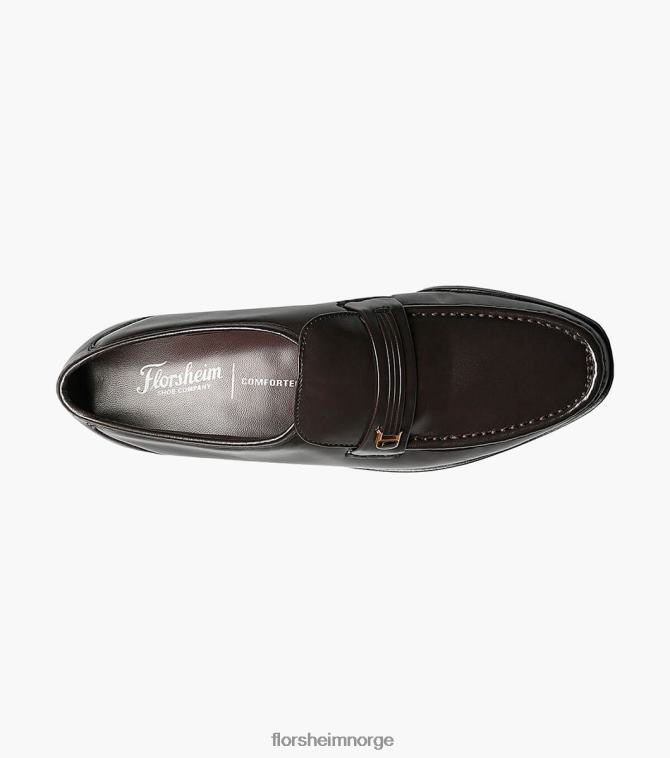 nei Florsheim menn fottøy riva moc toe bit loafer brun 08PX62131