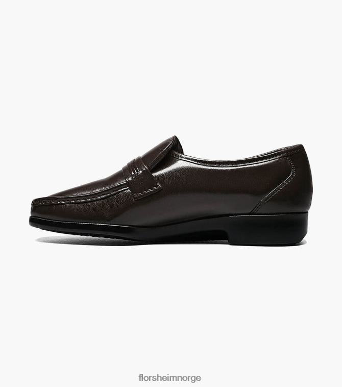 nei Florsheim menn fottøy riva moc toe bit loafer brun 08PX62131