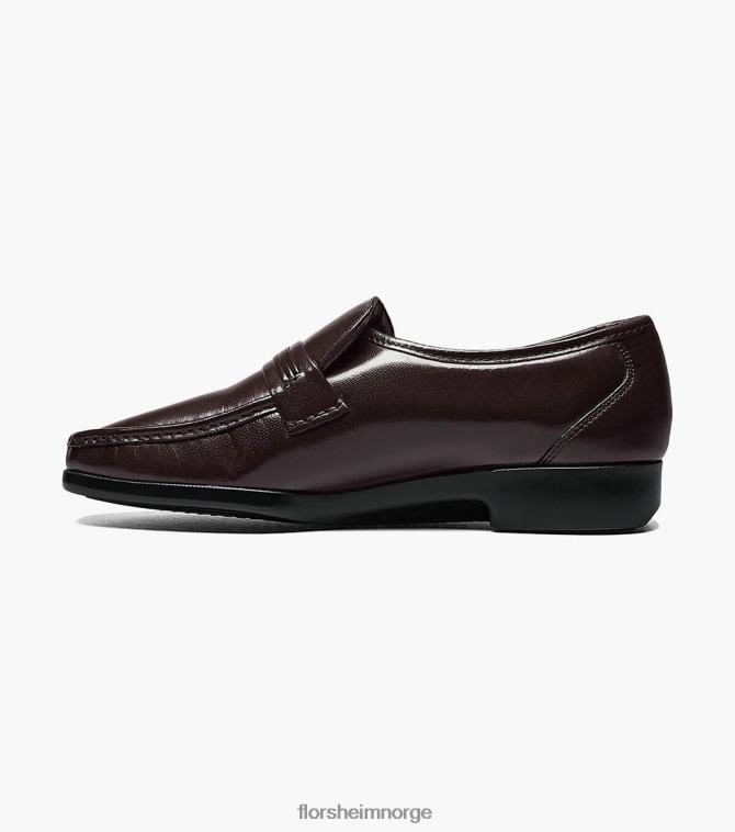 nei Florsheim menn fottøy riva moc toe bit loafer burgunder 08PX62133