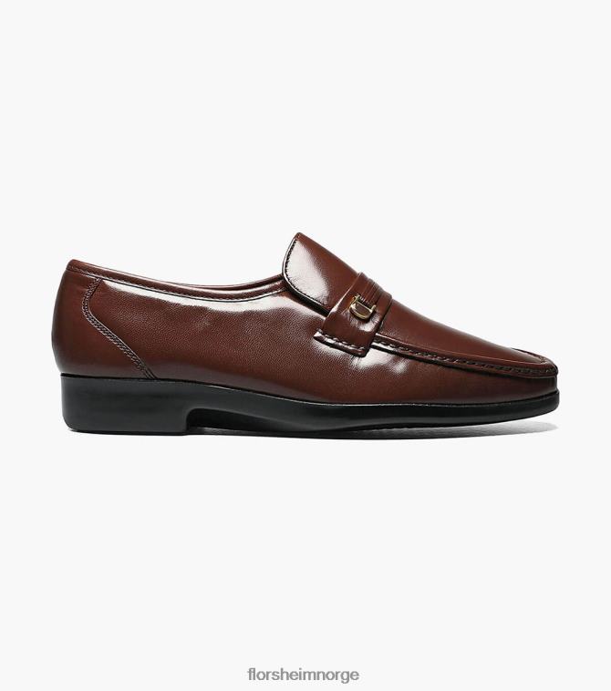 nei Florsheim menn fottøy riva moc toe bit loafer konjakk 08PX62132