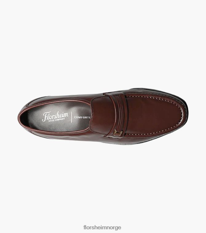 nei Florsheim menn fottøy riva moc toe bit loafer konjakk 08PX62132