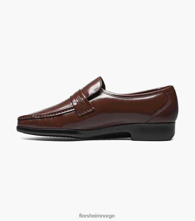 nei Florsheim menn fottøy riva moc toe bit loafer konjakk 08PX62132
