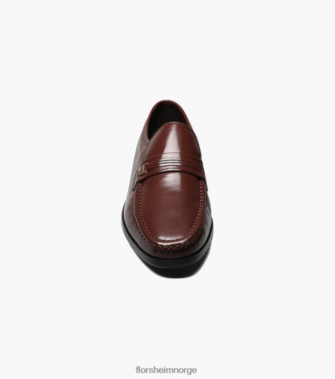 nei Florsheim menn fottøy riva moc toe bit loafer konjakk 08PX62132