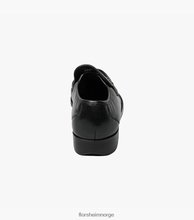 nei Florsheim menn fottøy riva moc toe bit loafer svart 08PX62130