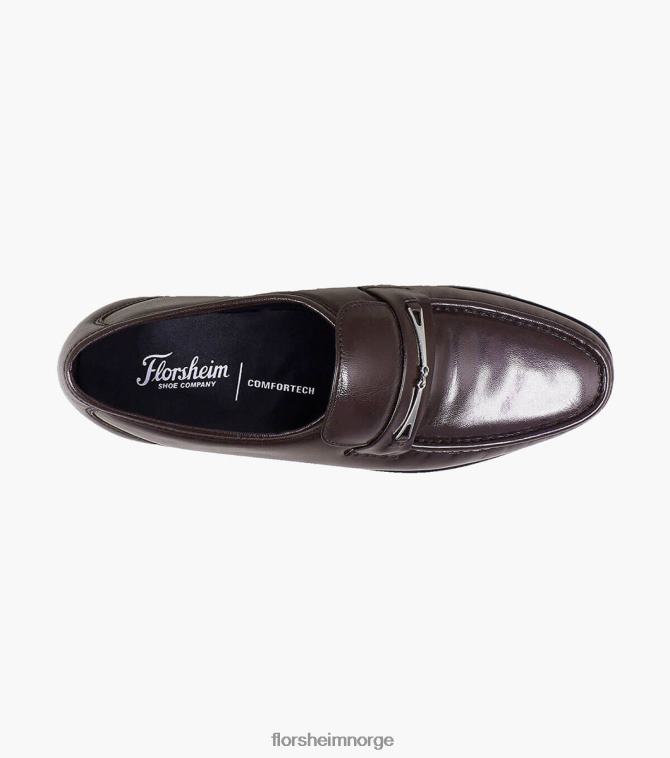 nei Florsheim menn fottøy rovito moc toe bit loafer burgunder 08PX62256