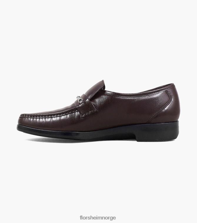 nei Florsheim menn fottøy rovito moc toe bit loafer burgunder 08PX62256
