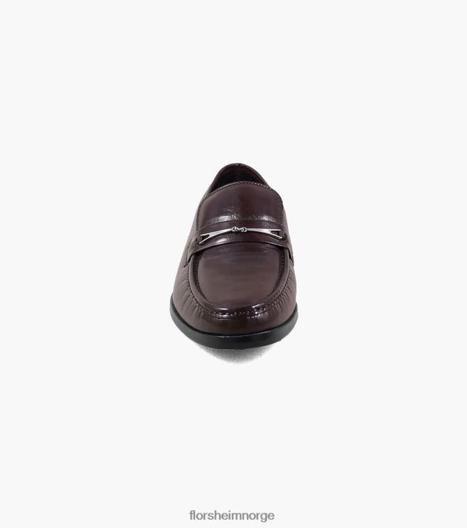 nei Florsheim menn fottøy rovito moc toe bit loafer burgunder 08PX62256