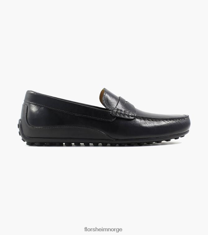 nei Florsheim menn fottøy throttle moc toe penny loafer svart 08PX62266