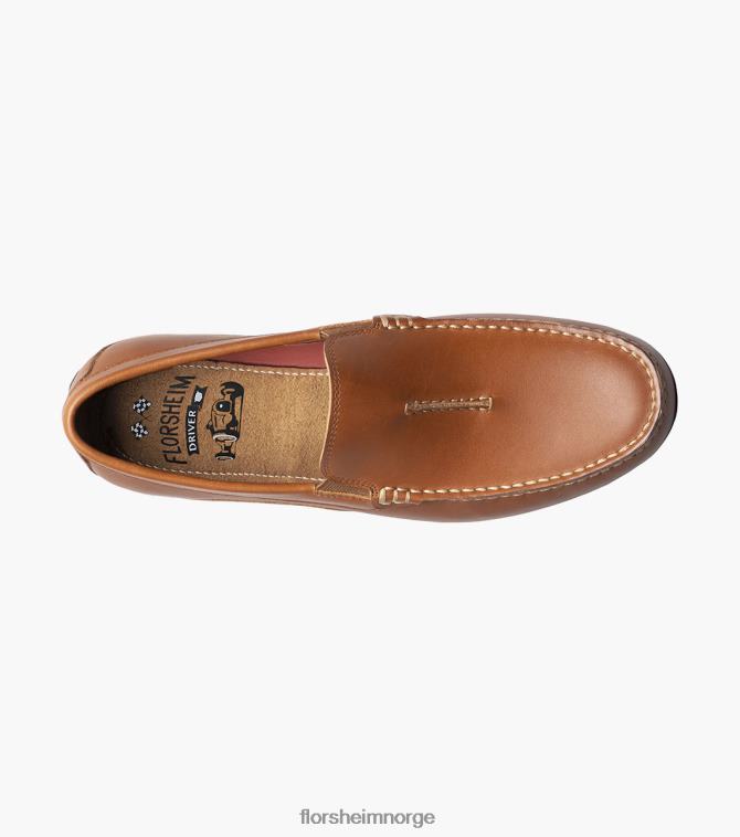 nei Florsheim menn fottøy throttle moc toe venetiansk loafer salbrun 08PX62106