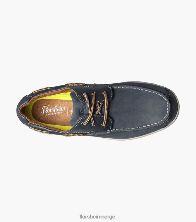 nei Florsheim menn fottøy Great Lakes Moc Toe Oxford indigo 08PX62354
