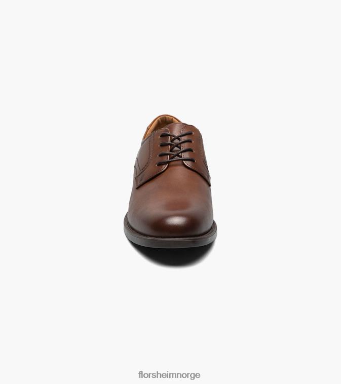 nei Florsheim menn fottøy Midtown plain toe oxford konjakk 08PX6295