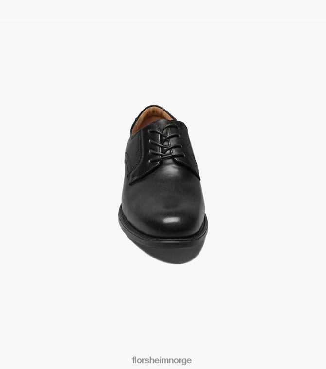 nei Florsheim menn fottøy Midtown plain toe oxford svart 08PX6294