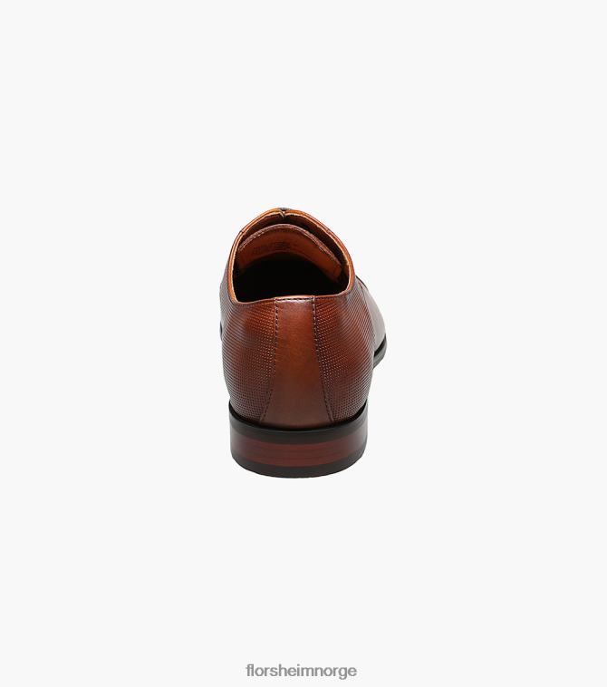 nei Florsheim menn fottøy angelo cap toe oxford konjakk 08PX6268