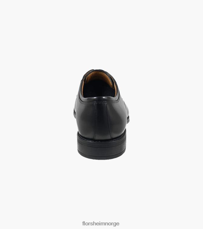nei Florsheim menn fottøy azzio cap toe oxford svart 08PX6270