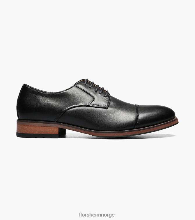 nei Florsheim menn fottøy blaze cap toe oxford svart 08PX62185
