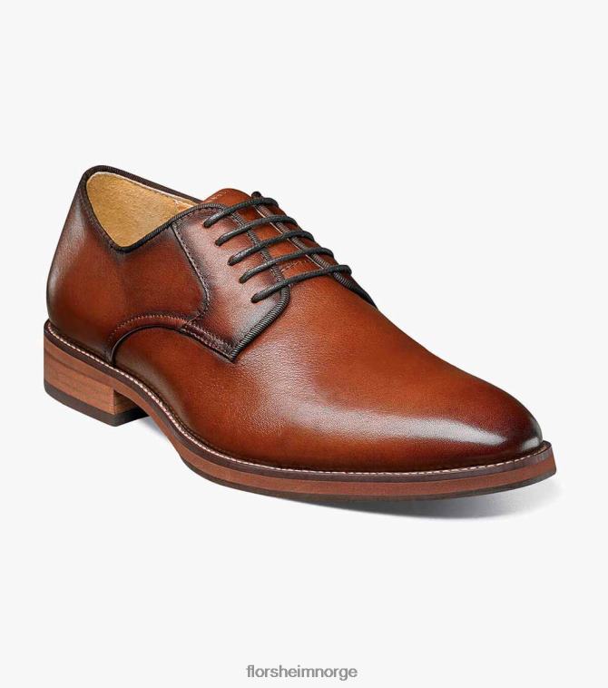 nei Florsheim menn fottøy blaze plain toe oxford konjakk 08PX62187