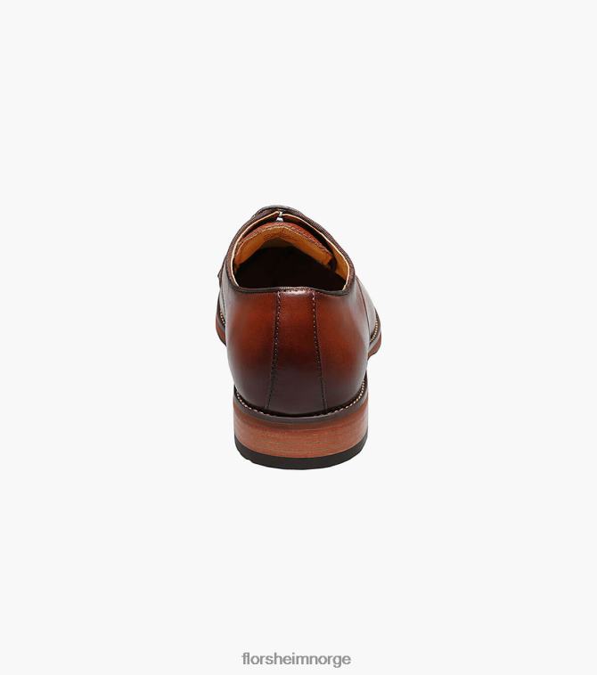 nei Florsheim menn fottøy blaze plain toe oxford konjakk 08PX62187