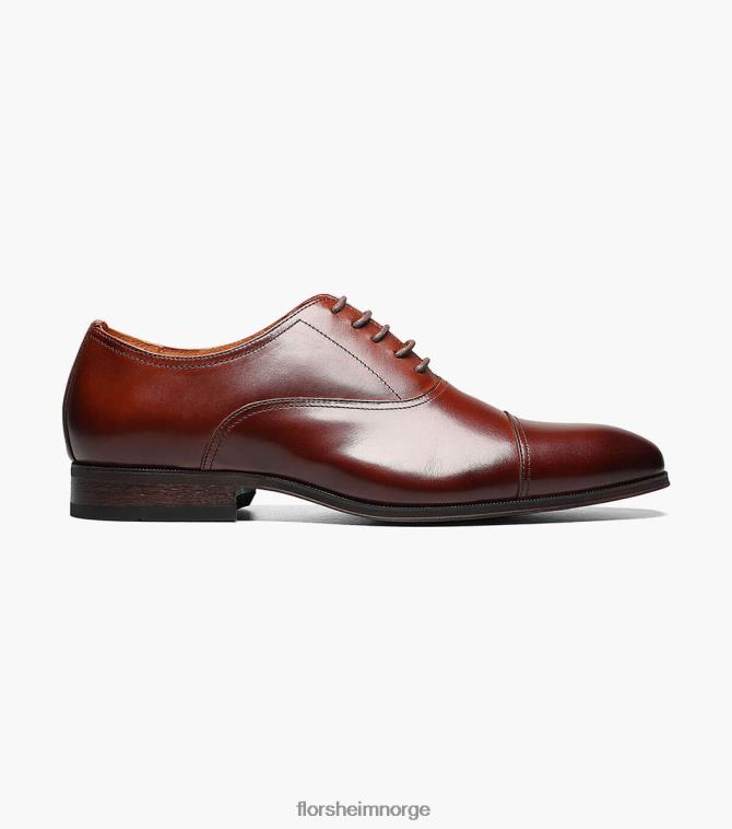 nei Florsheim menn fottøy corbetta cap toe oxford konjakk 08PX62135