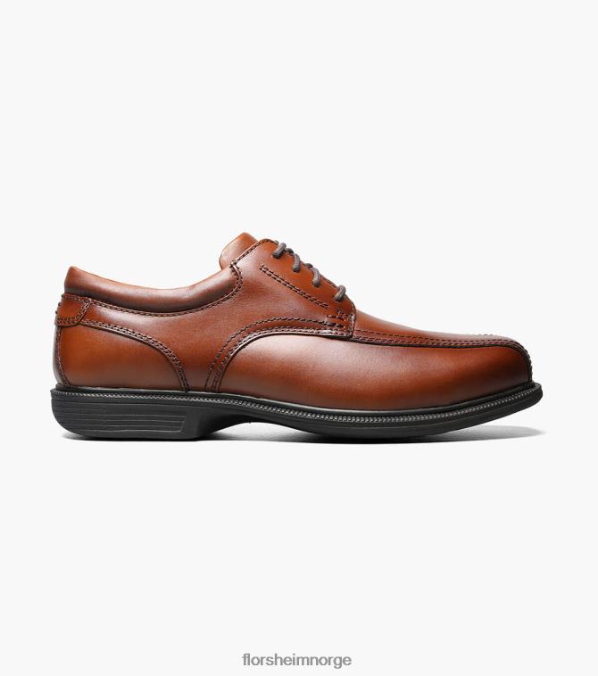 nei Florsheim menn fottøy coronis work steel toe sykkel tå oxford brun 08PX62413