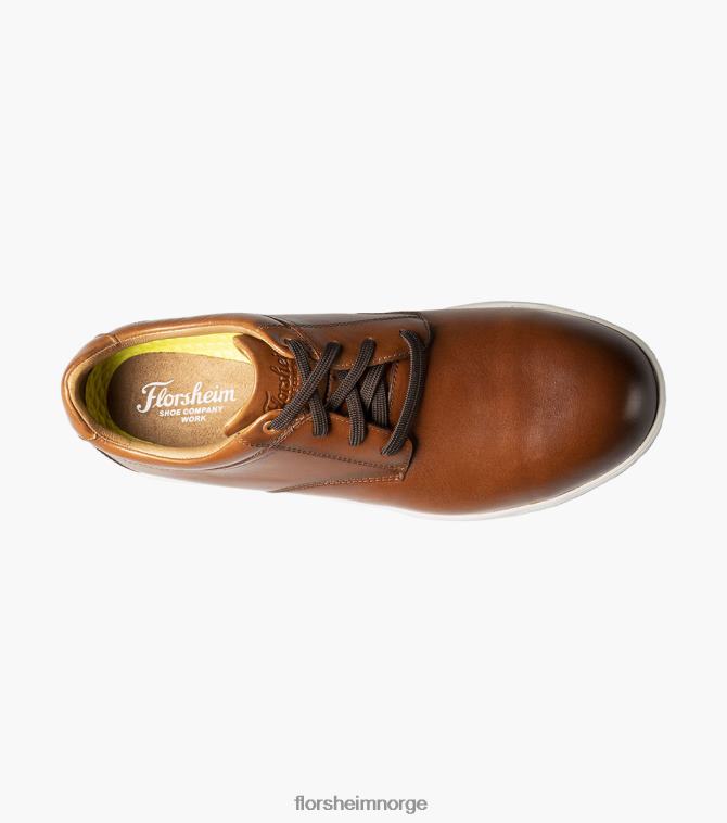 nei Florsheim menn fottøy crossover arbeid stål tå vanlig tå oxford konjakk 08PX62404